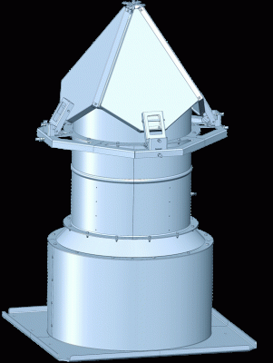 Вентиляторные установки mcr MON-F-R-306