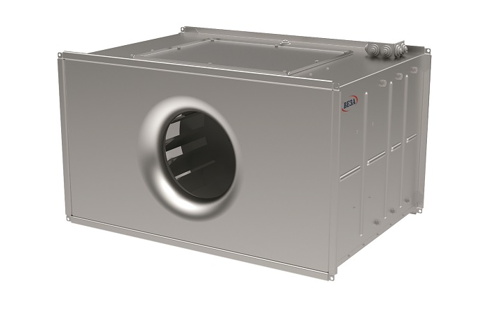 Вентилятор канальный радиальный прямоугольный КАНАЛ-КВАРК-П