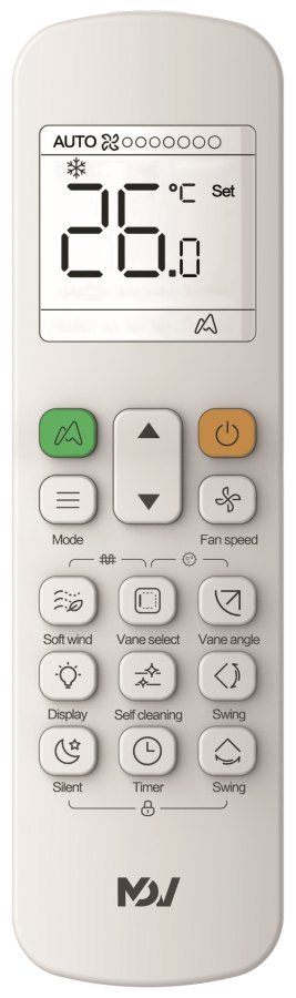 Настенный двухтрубный фанкойл MDV MDKG-V400C Настенный двухтрубный фанкойл MDV MDKG-V400C