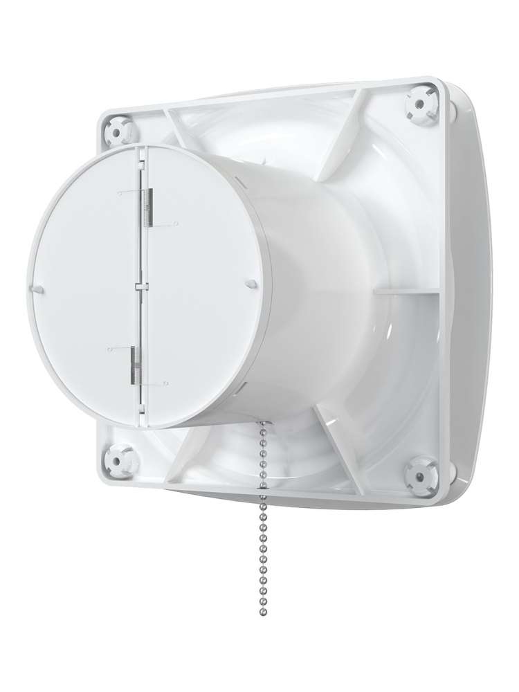 Вентилятор накладной RIO D100 обратный клапан тяговый выключатель DICITI