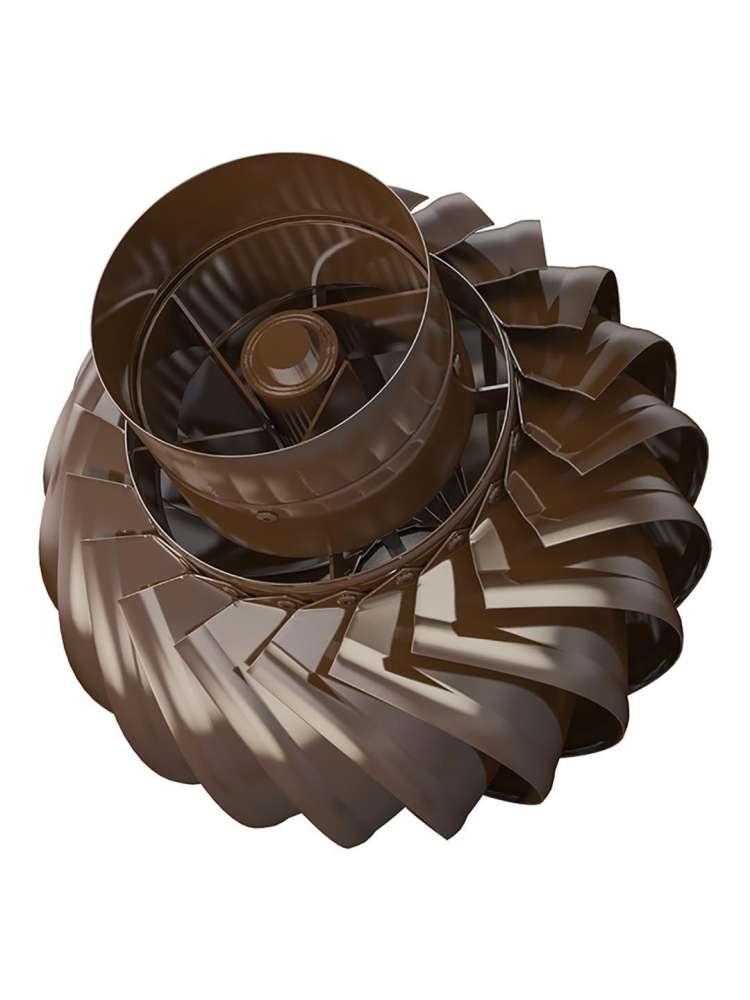 Турбодефлектор ТД фланец D250 окрашенная сталь RAL 8017 ERA STREETLINE