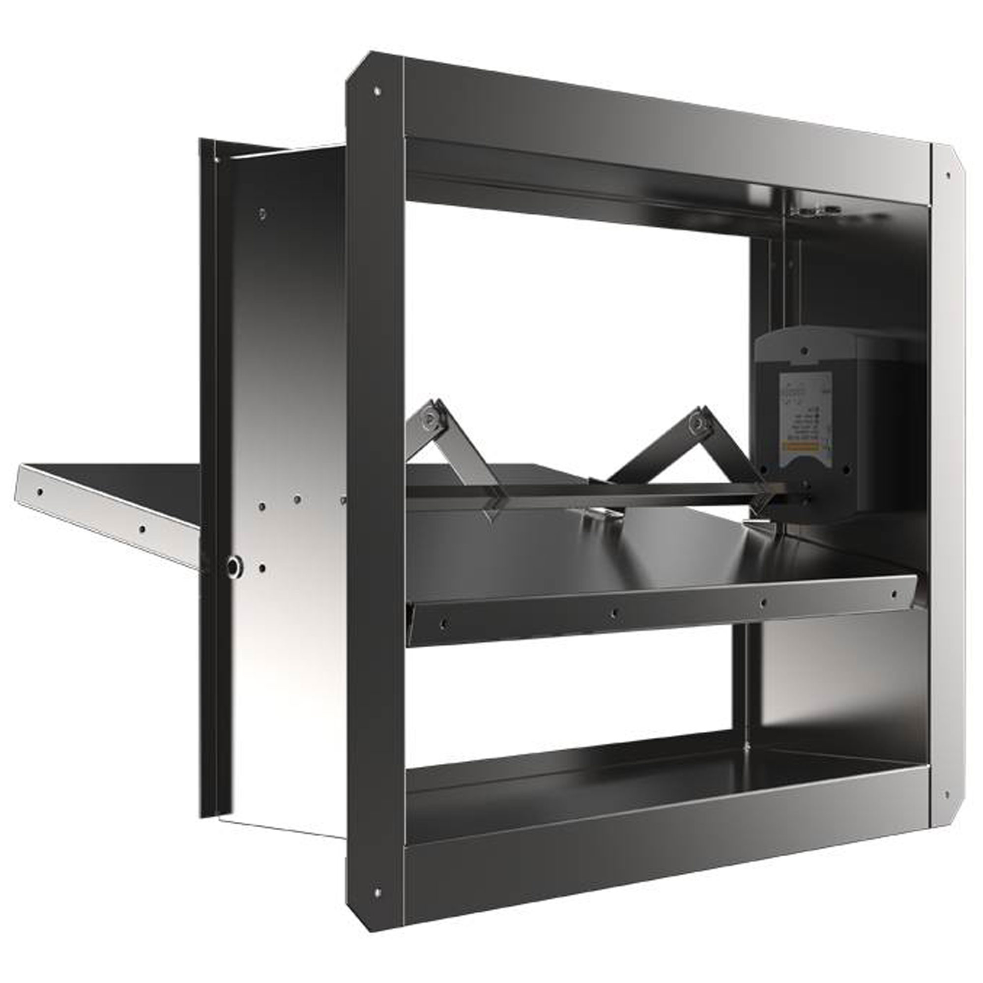 Клапан противопожарный SHUFT SHFDO-60-O-450_350-EM24-0-0-0-0, 450×350 мм, EI 60