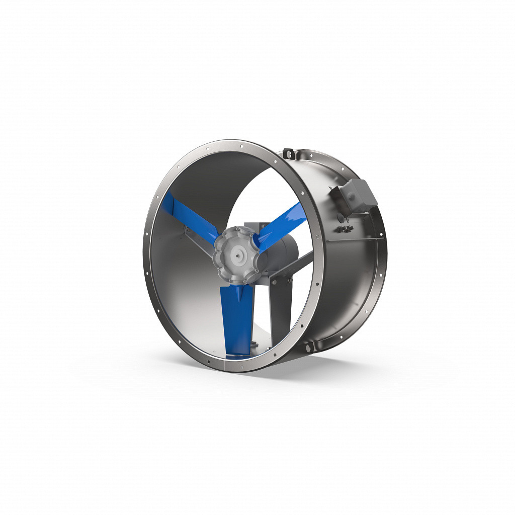Вентилятор осевой SHUFT Axis-8-7,5-3000 УХЛ1 (на раме) РК алюминий
