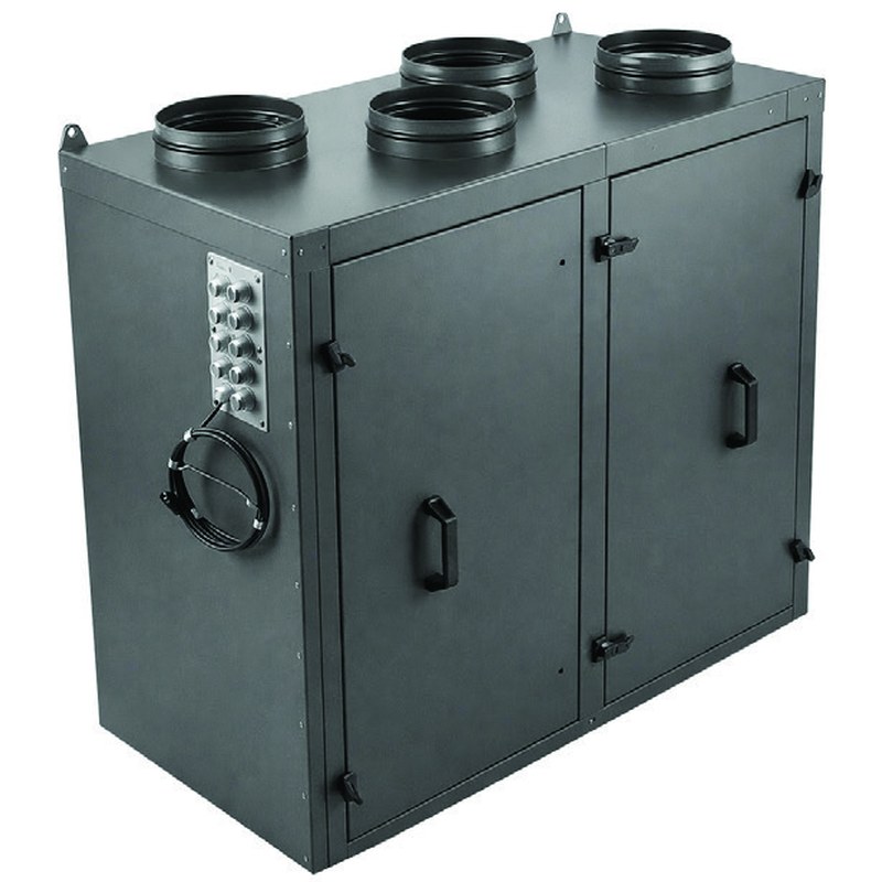 Приточно-вытяжная установка с роторным рекуператором RWN-RR-2500(50c)-ЕС-НЕ4,5-Classic(N)