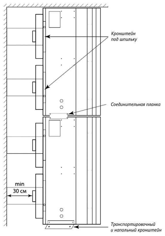 Воздушная завеса Supervent VL-250-W