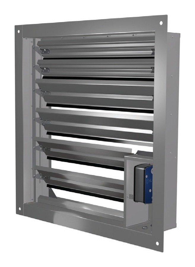 Клапан дымоудаления ДМУ-МС 500×950 многостворчатый