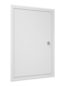 Люк ревизионный ЛТМЗп фланец 400х600 замок 460х660 окрашенная сталь EVECS
