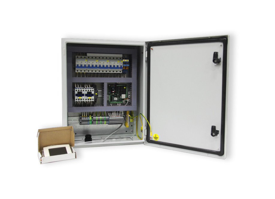 Щит управления с выносным пультом DMXGT/11кВт/V/Fi/HW/CW/CF/HE.3х26кВт/M-IP65
