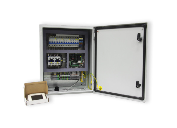 Щит управления с выносным пультом DMXGT/15кВт/V/Fi/HW/CW/CF/HE.4х36кВт/M-IP65
